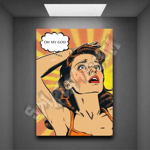 КАРТИНА СЕРИЯ [POP ART] - DESIGN 8